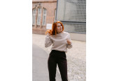 FLEECE MIKINA Z BIOBAVLNY