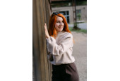 FLEECE MIKINA Z BIOBAVLNY