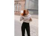 FLEECE MIKINA Z BIOBAVLNY