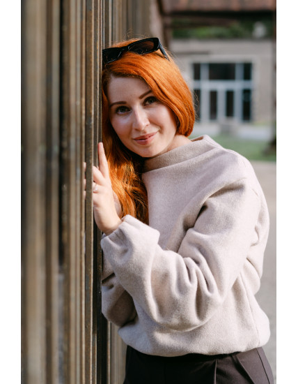 FLEECE MIKINA Z BIOBAVLNY